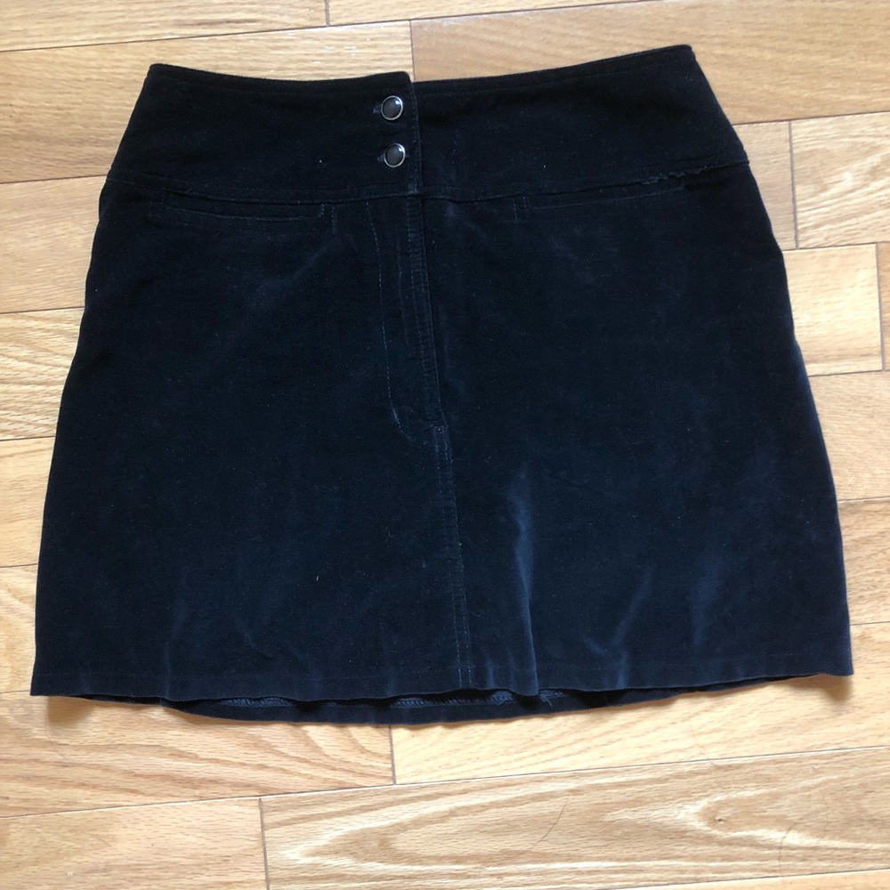 VINTAGE VELVET SKIRT